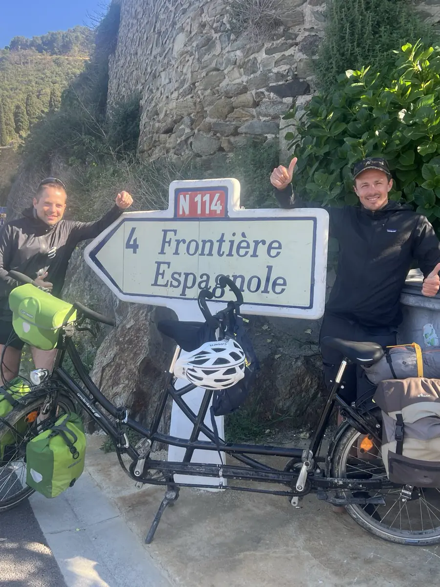 Véloroute de la Méditerranée, cycle 2 — à l’approche de la frontière espagnole, 2025